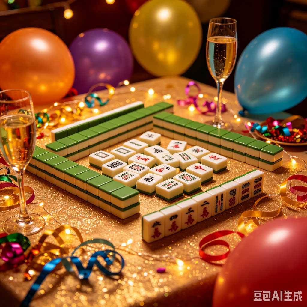 new year custom mahjong set